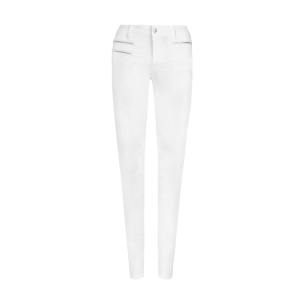 Pantaloni Donna Liu Jo - B.up Charming Reg.w. - Bianco