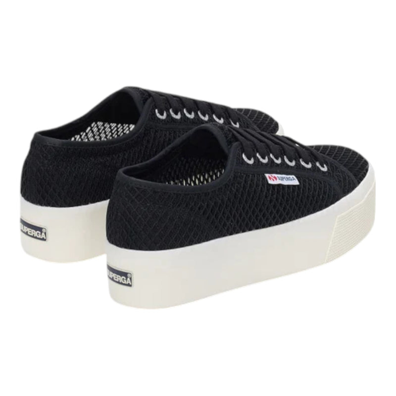 Sneaker Donna Superga - 2790 Mesh - Nero