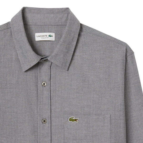 Camicie casual Uomo Lacoste - Camicia M/L - Blu