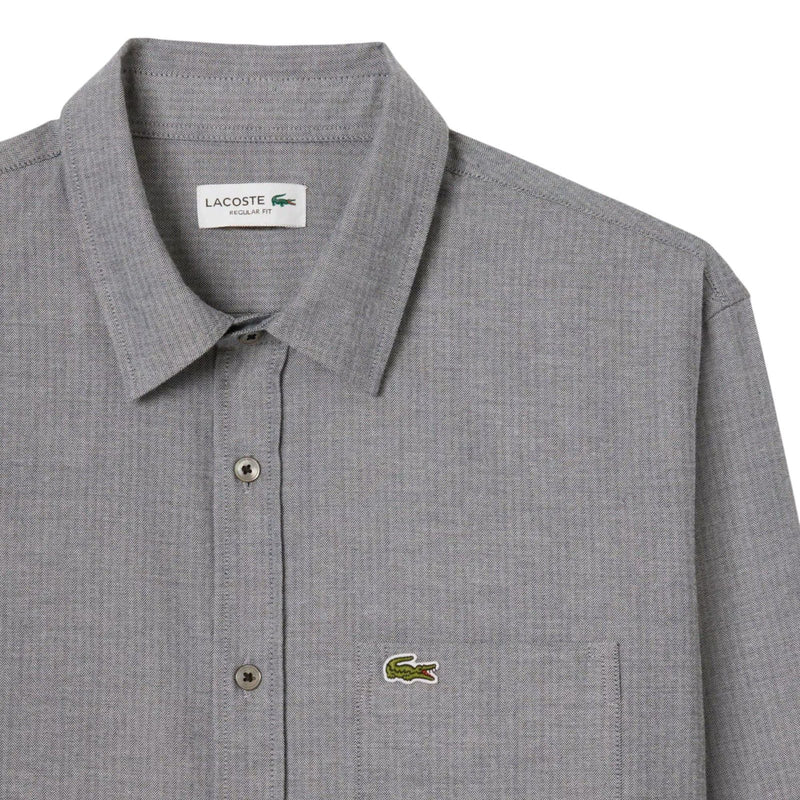 Camicie casual Uomo Lacoste - Camicia M/L - Blu