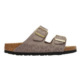 Sandali Donna Birkenstock - Arizona leo gray taupe, Synthetics - Fango