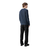 Maglie Uomo Calvin Klein - Badge Easy Sweater - Blu