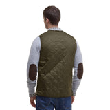 Gilet Uomo Barbour International - Polarquilt Waistcoat Zip Liner - Verde