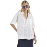 Camicie Donna ottod'Ame - Camicia 100% Cotone - Bianco