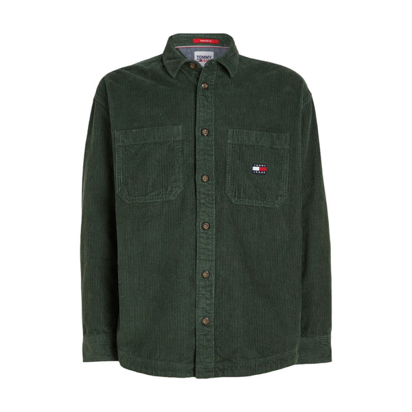 Camicie casual Uomo Tommy Hilfiger - Tjm Casual Corduroy - Verde