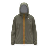 Giubbini Donna K-Way - Marguerite Stretch Poly Jersey - Verde militare