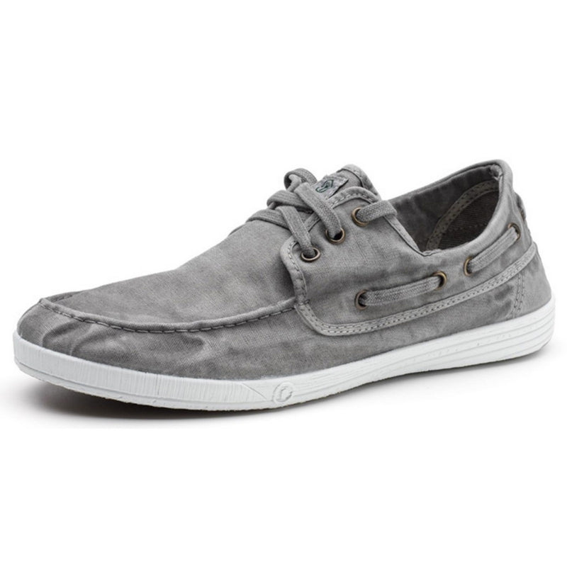 Sneaker Uomo Natural World - Nautico Enzimatico - Grigio