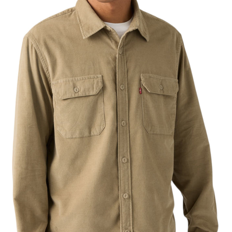 Camicie casual Uomo Levi's - Camicia Jackson Worker - Beige