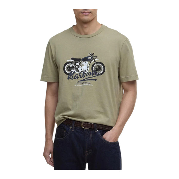 T-shirt Uomo Barbour International - Stonebridge Graphic T-Shirt - Verde