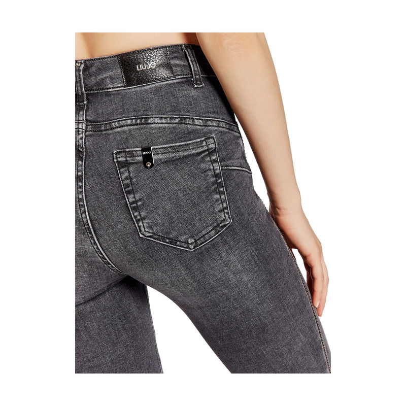 Jeans Donna Liu Jo - B.up Divine H.w. - Nero