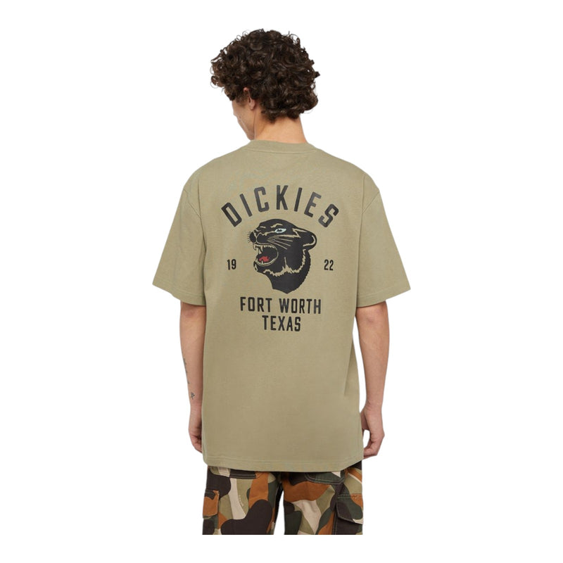 T-shirt Uomo Dickies - Dickies Panther Tee Ss - Verde