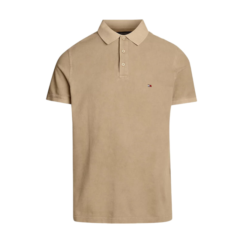 Polo Uomo Tommy Hilfiger - Garment Dye Reg Polo - Beige