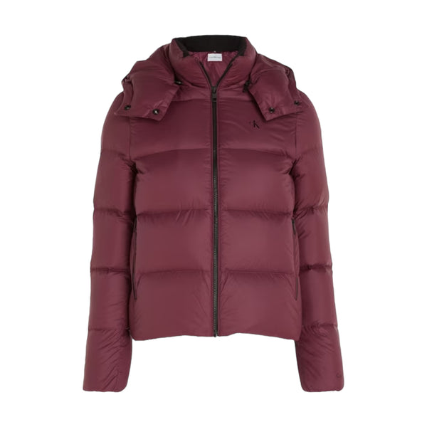 Giubbini Donna Calvin Klein - Mw Down Archetype Short Puffer - Bordeaux