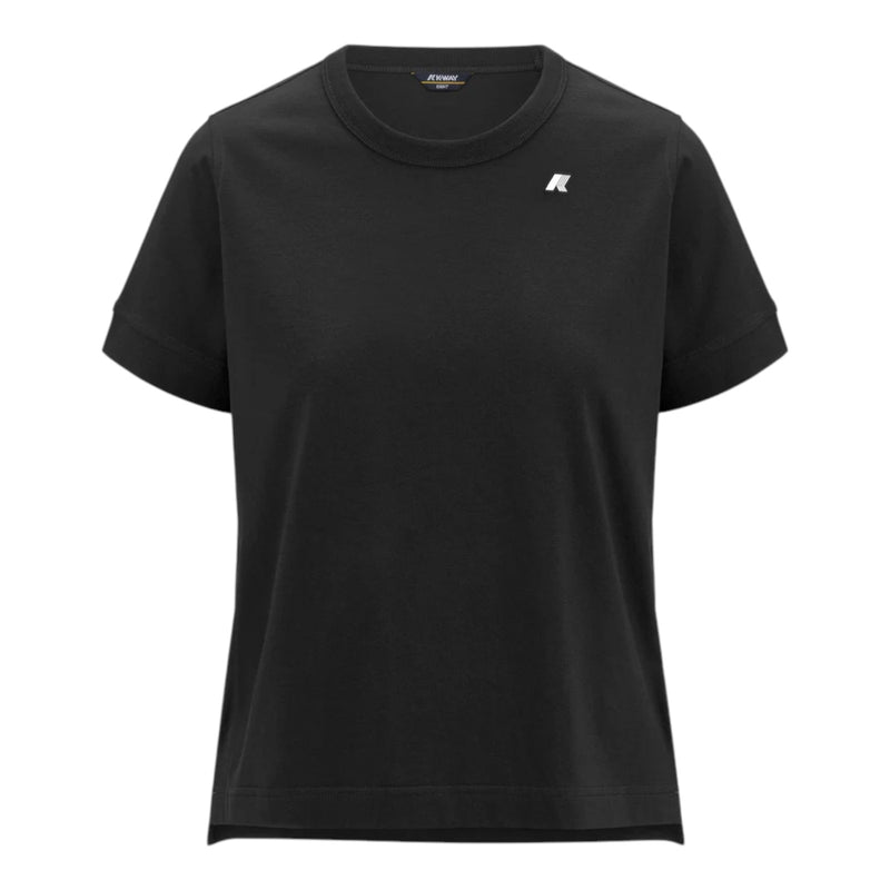 T-shirt Donna K-Way - Emel Jersey - Nero
