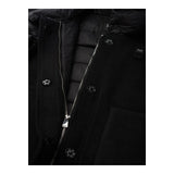 Giubbotti Donna Blauer - Lynde Impermeabile Trench Lunghi Imbottito Ovatta - Nero