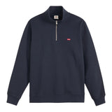Felpe senza cappuccio Uomo Levi's - Original Hm 1/4 Zip Navy Blazer - Blu