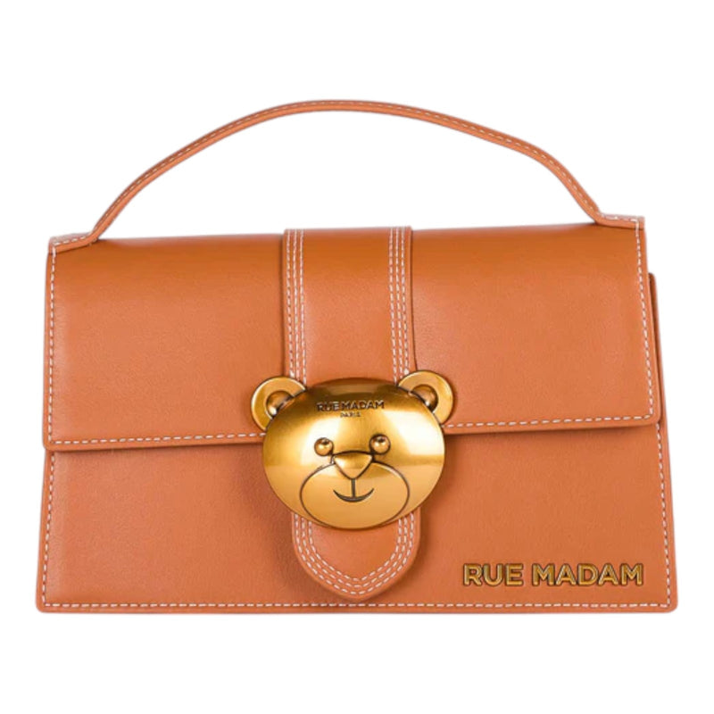 Borse a mano Donna Rue Madam Paris - Teddy It Bag Classic - Cognac