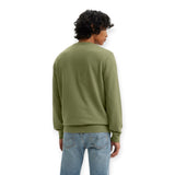 Felpe senza cappuccio Uomo Levi's - The Original Hm Crew - Verde