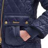 Giubbini Donna Barbour - Fitted Beadnell Quilt - Blu