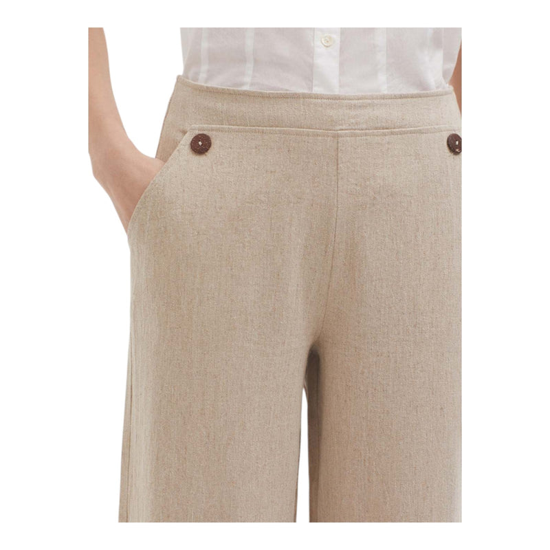 Pantaloni Donna nice things - Pantalone - Beige