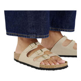 Sandali Donna Birkenstock - Florida sandcastle Birko Flor - Sabbia