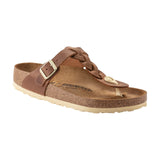 Sandali Donna Birkenstock - Gizeh Braided cognac, Oiled Leather - Cognac