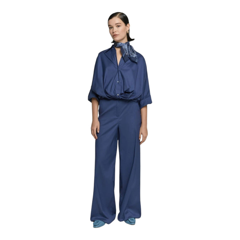 Pantaloni Donna iBlues - Fumato - Blu