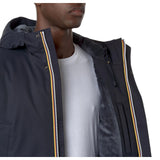 Giubbotti Uomo K-Way - Jarno Twill Marmotta - Blu