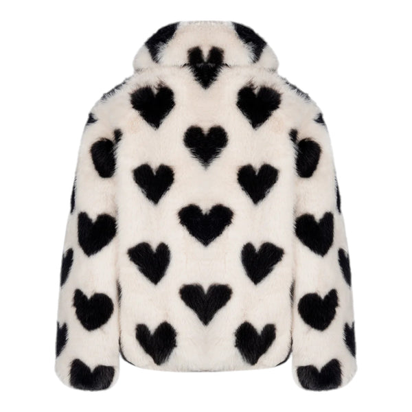 Giacche Donna Mc2 Saint Barth - Aveline - Fur Hearts 1000 - Bianco