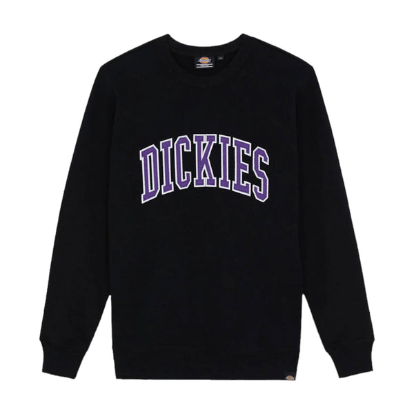 Felpe senza cappuccio Uomo Dickies - Aitkin Sweatshirt - Nero