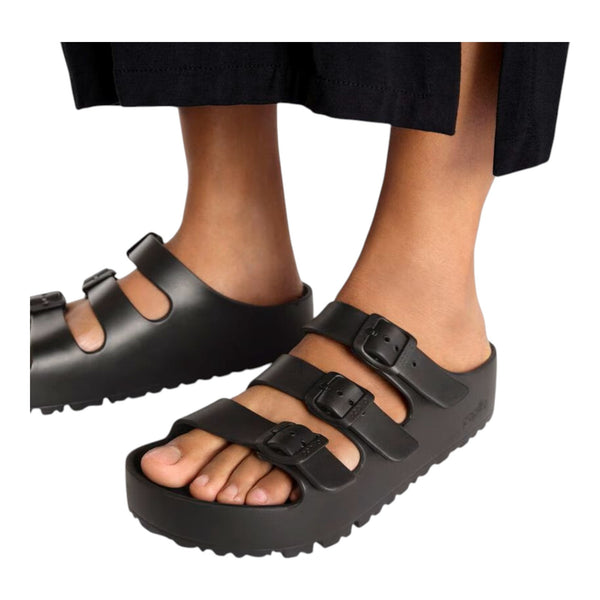 Ciabatte Donna Birkenstock - Florida III Platf EVA black, EVA - Nero