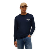 Maglie a manica lunga Uomo Tommy Hilfiger - Hilfiger 1985 Graphic Ls Tee - Blu