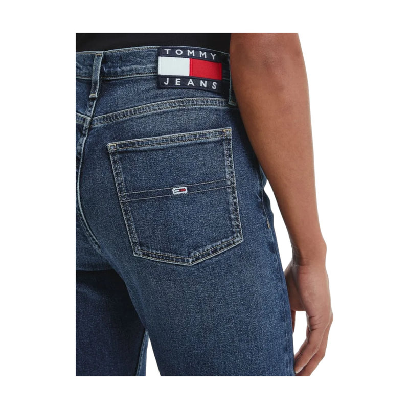 Jeans Donna Tommy Hilfiger - Izzie Hr Slim Ankl Ce633 - Blu