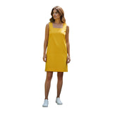 Vestiti casual Donna Alpha Studio - Abito V S/M Corto Popeline Unito - Giallo