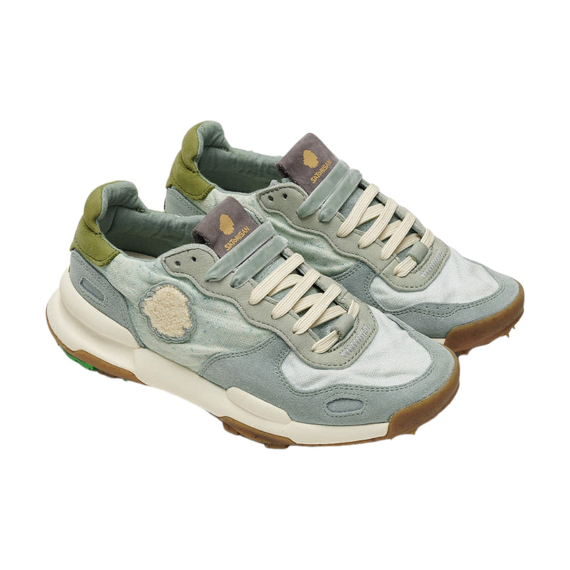 Sneaker Donna Satorisan - Chacrona Linen - Celeste