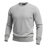 Maglioni Uomo Alpha Studio - Girocollo M/L Contrasti Geelong Base - Grigio