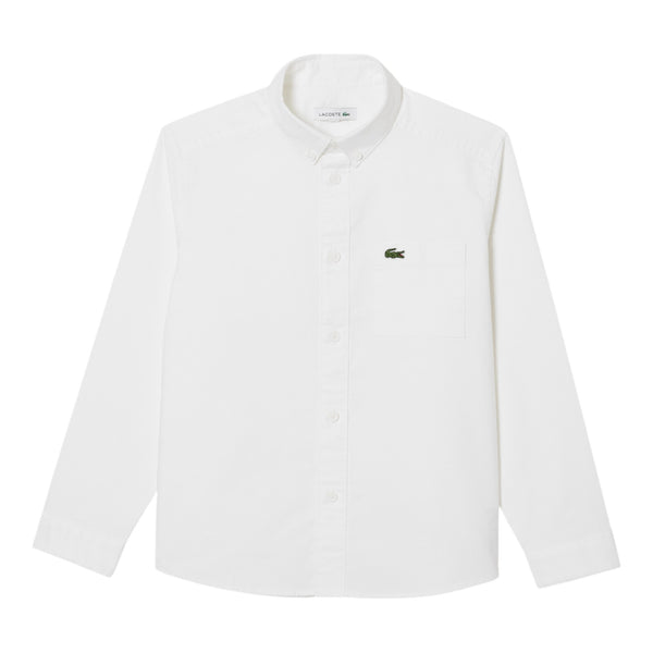 Camicie Ragazzo Lacoste - Camicia M/L - Bianco