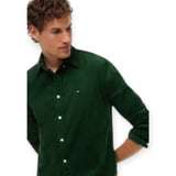 Camicie casual Uomo Tommy Hilfiger - Corduroy Chore Shirt Jacket - Verde