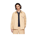 Camicie casual Uomo Tommy Hilfiger - Tjm Varsity Hero Overshirt - Beige