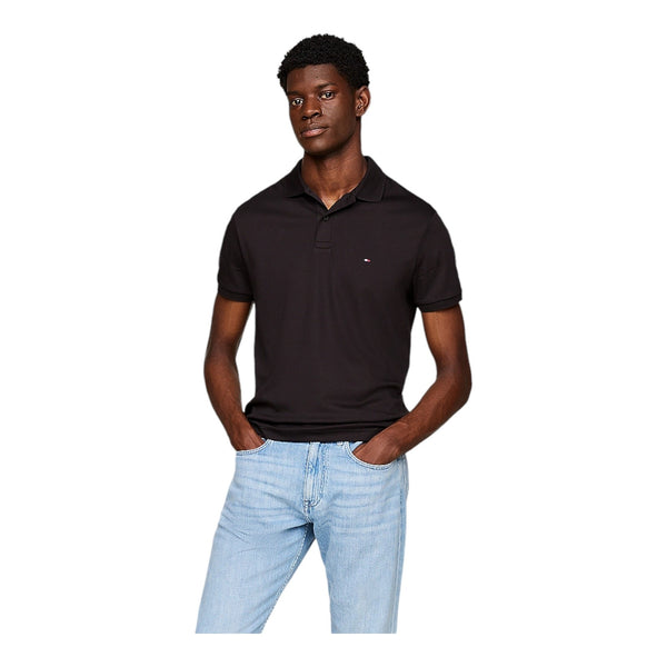 Polo Uomo Tommy Hilfiger - Liquid Cotton Essential Reg Polo - Nero