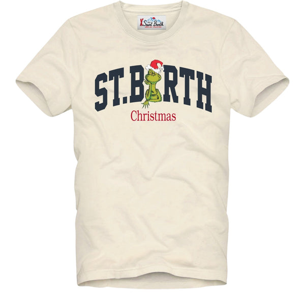 T-shirt Unisex Mc2 Saint Barth - Arnott Warm - Panna