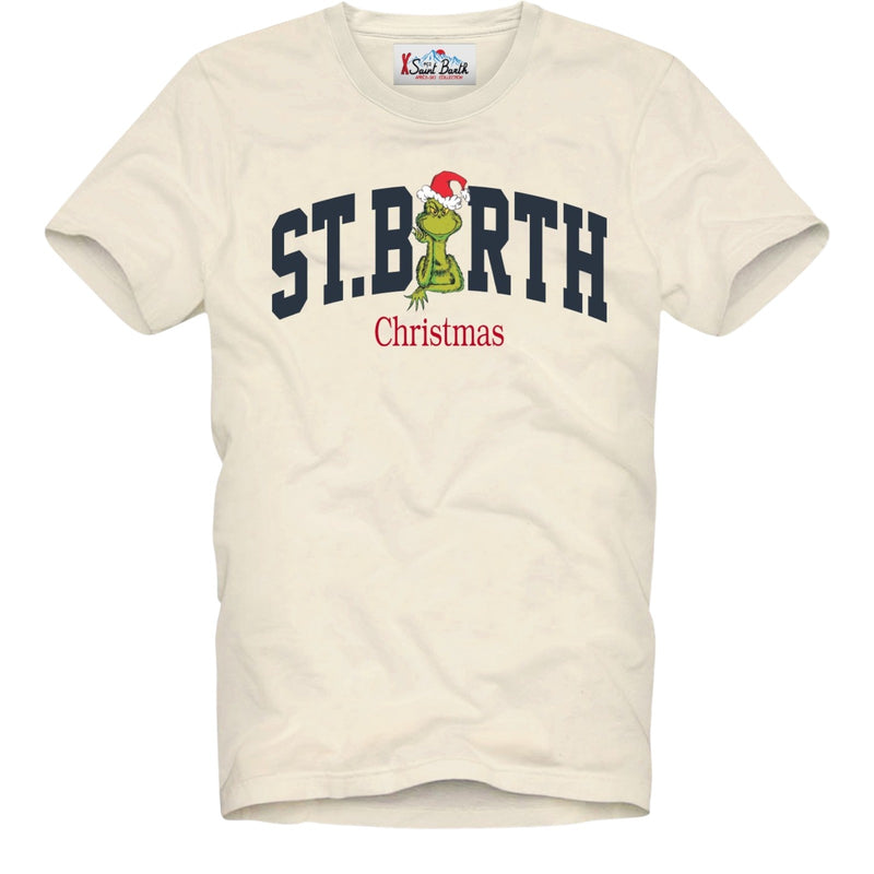T-shirt Unisex Mc2 Saint Barth - Arnott Warm - Panna