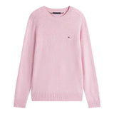 Maglie a manica lunga Uomo Tommy Hilfiger - Lambswool Crew Neck - Rosa