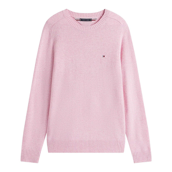 Maglie a manica lunga Uomo Tommy Hilfiger - Lambswool Crew Neck - Rosa