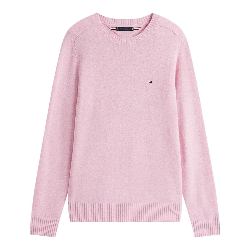 Maglie a manica lunga Uomo Tommy Hilfiger - Lambswool Crew Neck - Rosa