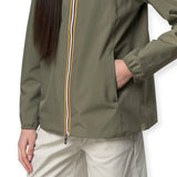 Giubbini Donna K-Way - Marguerite Stretch Poly Jersey - Verde militare