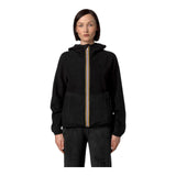 Giubbotti Donna K-Way - Lily Velour Polar Double - Nero