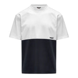 T-shirt Uomo K-Way - Solo Jersey Colorblock - Blu