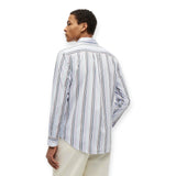 Camicie casual Uomo Tommy Hilfiger - Poplin Multi Stpe Shirt - Rosa