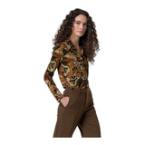 Pantaloni Donna Surkana - Pantalone dritto - Marrone